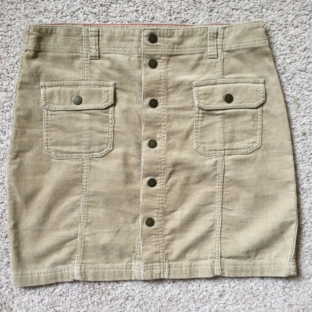 TH Corduroy Mini Skirt